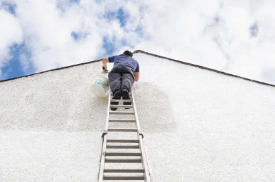 Peinture extérieure à Gosné — façades et ravalement